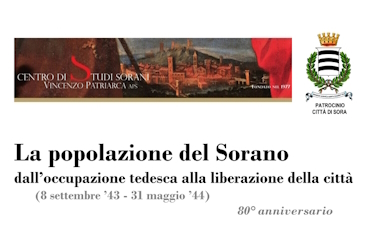 “LA POPOLAZIONE DEL SORANO”, CONVEGNO GIOVEDÌ 30 MAGGIO 2024