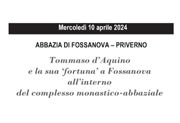 VISITA GUIDATA A FOSSANOVA MERCOLEDÌ 10 APRILE 2024